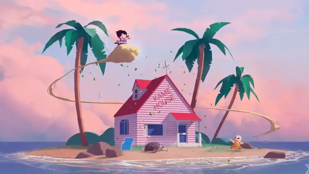 Kame House 4K - Fondo de Pantalla En Movimiento para PC, Android & iPhone