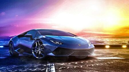 Fondo Animado: Lamborghini Huracán de Coches [4K][HD]