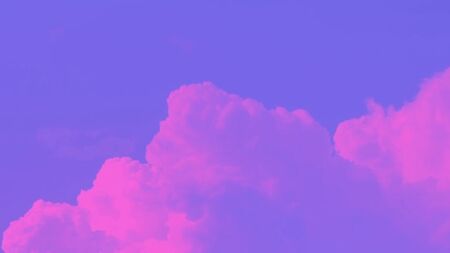 Fondo de Pantalla Animado de Aesthetic: Nubes Tonos Rosa y Violeta [4K][HD]