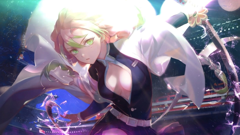 Mitsuri Kanroji - Fondo de Pantalla Animado para PC, Android & iOS