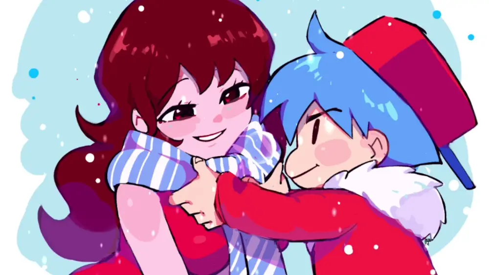 Friday Night Funkin’ BF y GF en la Nieve – Animated Wallpaper for PC, Android & iPhone