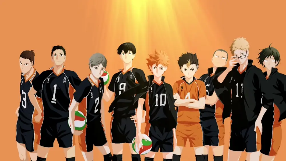 Descargar Fondo de Pantalla Animado de Haikyu!!: Todo el Equipo Listo 4K
