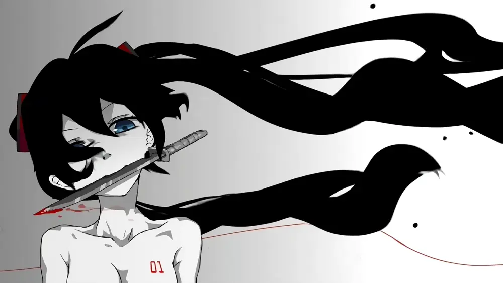 Descargar Fondo de Pantalla Animado de Con Manzana de Hatsune Miku 4K