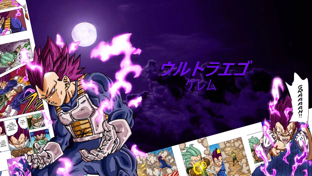 Vegeta Ultra Ego - Animated Wallpaper for PC, Android & iPhone