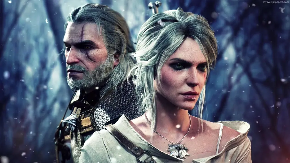 The Witcher Ciri y Geralt – Live Wallpaper for PC, Android & iPhone